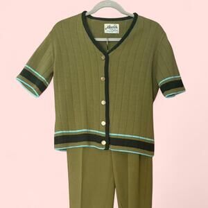 Rare matching two-piece‎ knit set from Monarch Knits